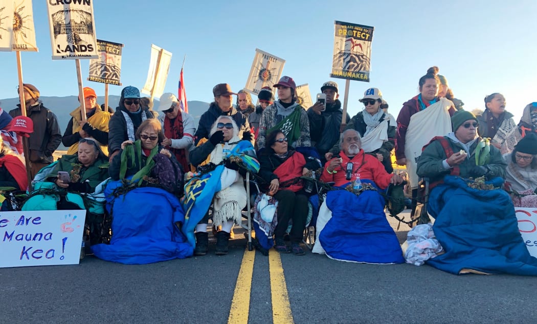 Manua kea protest
