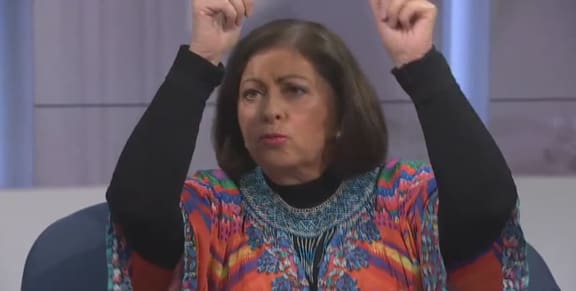 Michelle Boag on TVNZ's Q+A showing how high prices will rise if farmers are charged for water.
