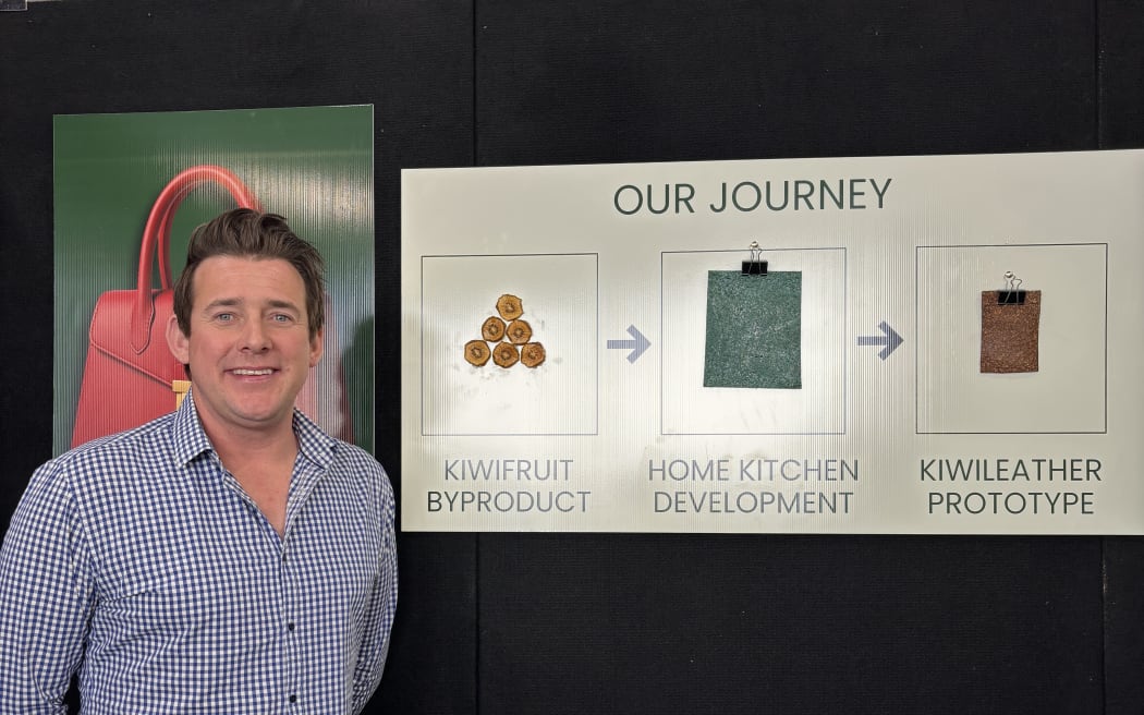 Chris Harper, operations manager of Kiwi Leather Innovations.