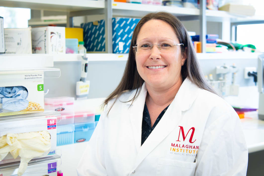 Dr. Rachel Perret leads the CAR T-cell immunotherapy research team at the Malaghan Institute.