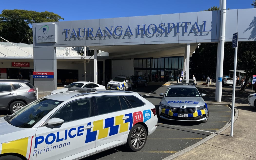 Person arrested after threat plunges Tauranga Hospital into five