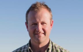 Pilot Matthew Wallis, whose helicopter crashed into Lake Wanaka.