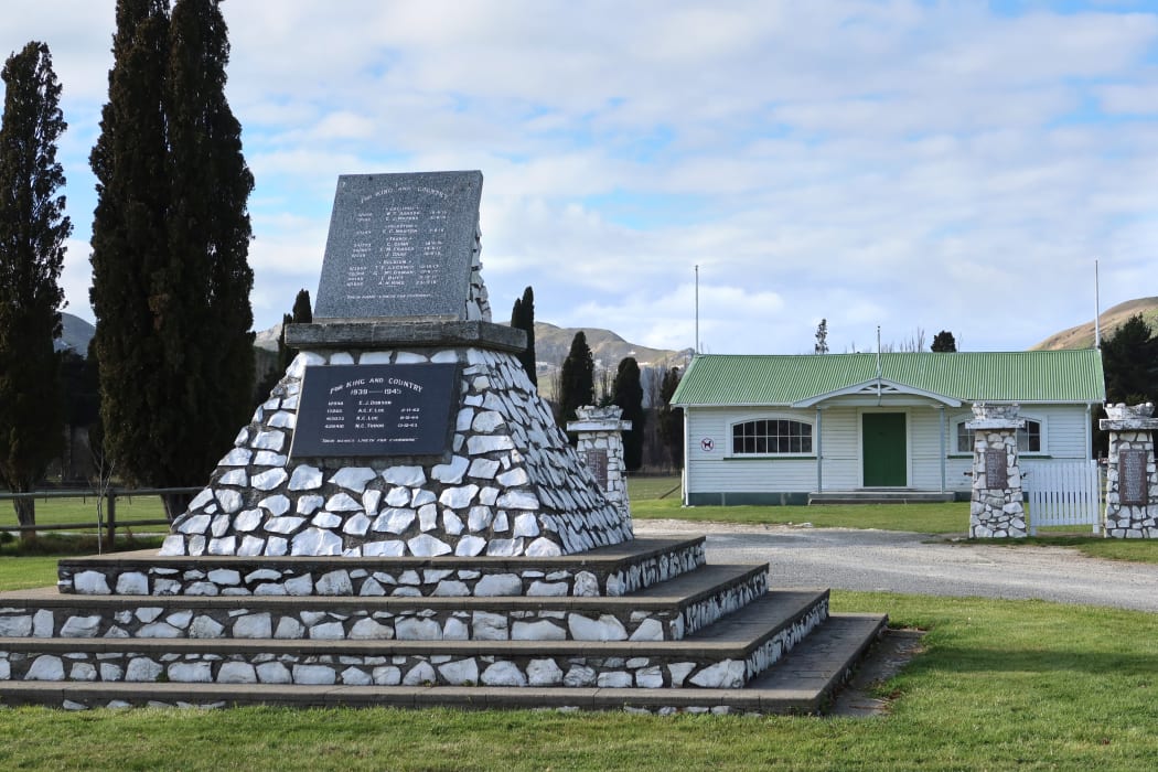 The new site is within metres of a war memorial
