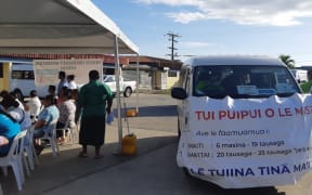 Mobile units have been going out every day taking vaccines to villages.