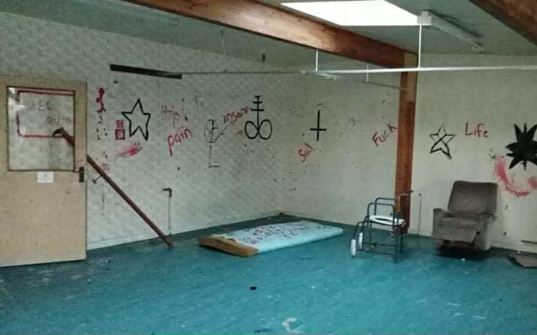 Inside the Seaview Hospital.