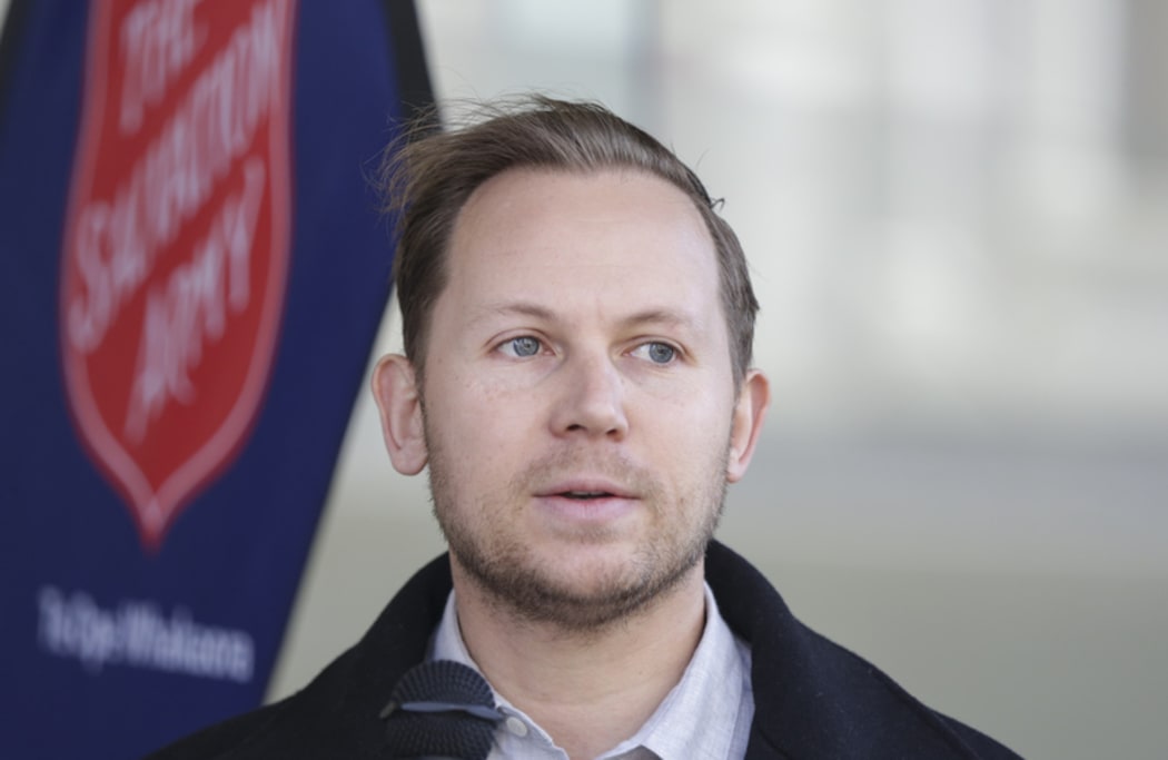 27072016. Photo: Rebekah Parsons-King. The Salvation Army have teamed up with Countdown to include female sanitary products on their foodbank shopping list. James Walker – General Manager Corporate Affairs – Countdown.