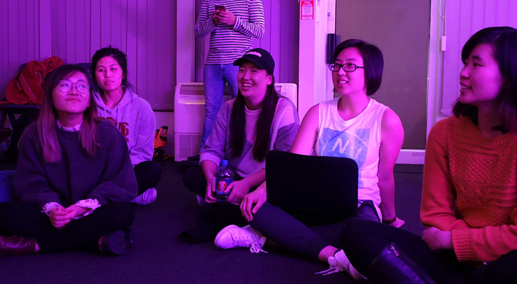 Members of the Rice Movement for young Asian New Zealand Christians.