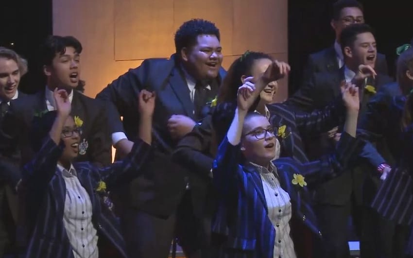 Divinitus performing their Pasifika Medley