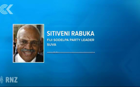 Sitiveni Rabuka on why he thinks he’ll win Fiji election