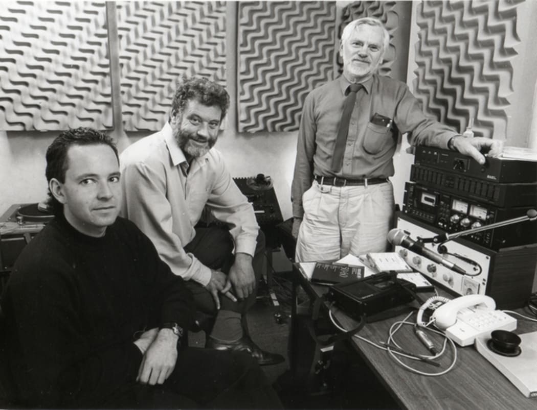 The Spectrum team 1980s Jerome Cvitanovich, Jack Perkins and Alwyn Owens