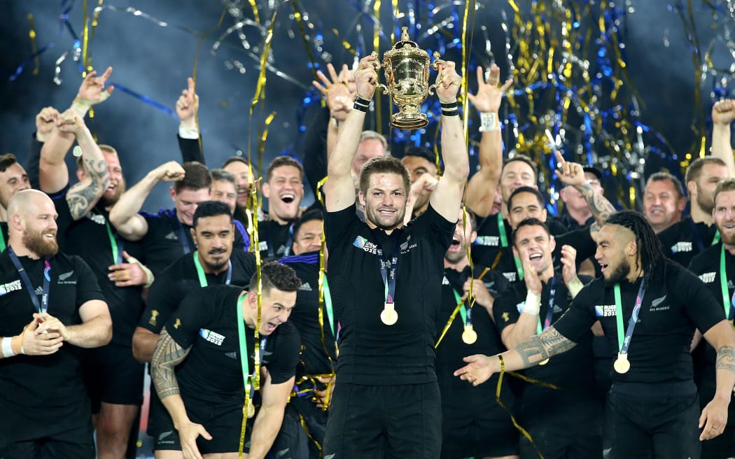 World Cup champions All Blacks RWC2015
