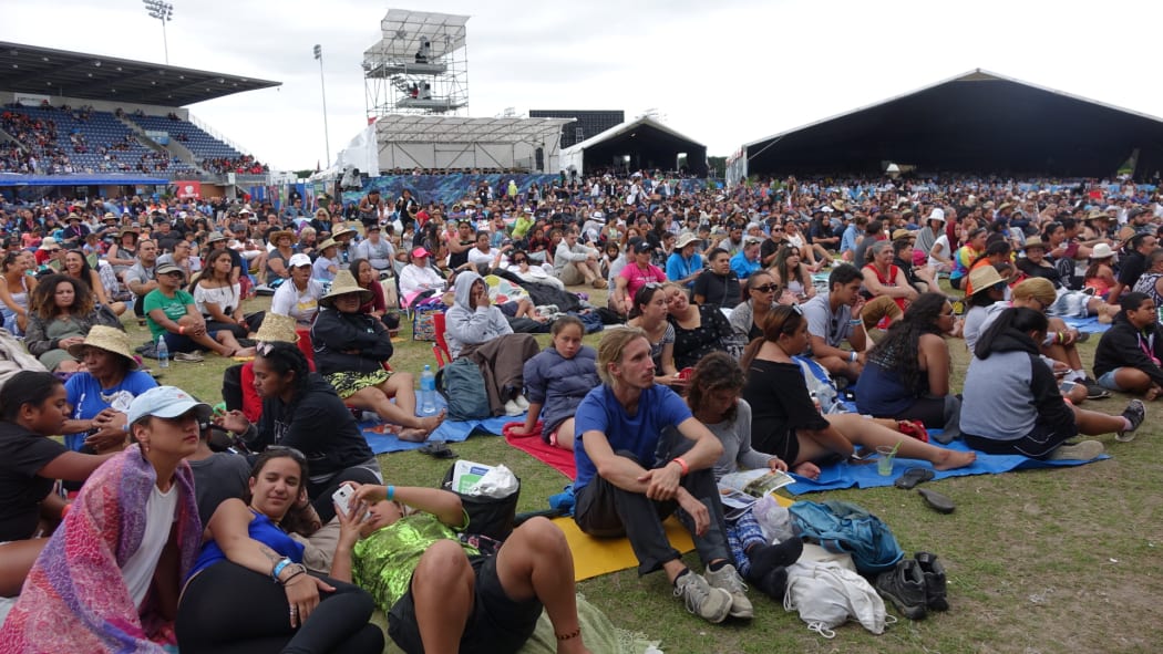 Crowd at Matatini prizegiving.