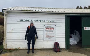 Stuff's Andrea Vance at Campbell Island