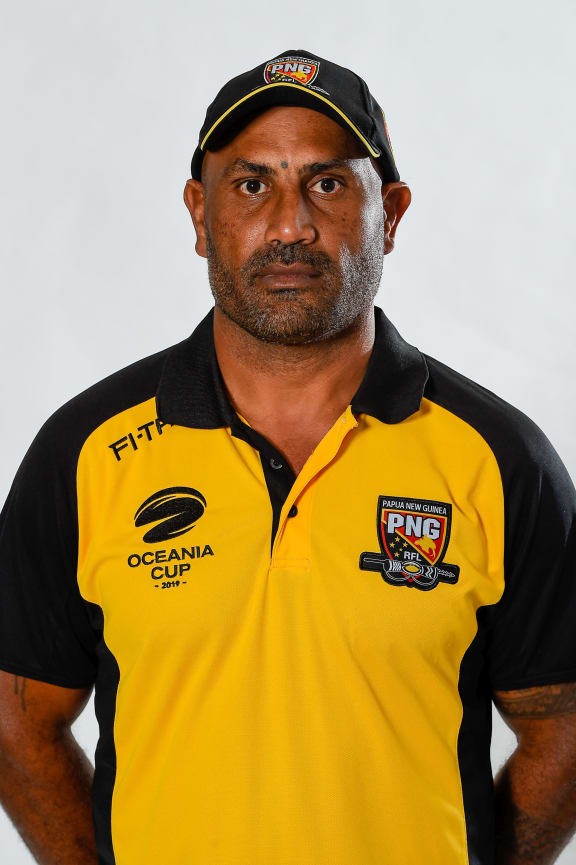 PNG Kumuls coach Michael Marum.