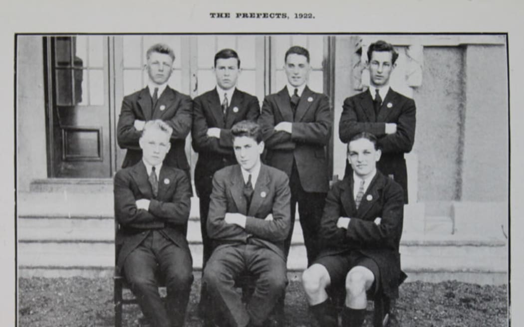 Prefects Photo Mt Albert Grammar 1922