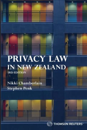 Privacy Law in New Zealand book cover.