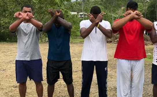 the 194th day of peaceful protest on Manus Island, 12-2-18.