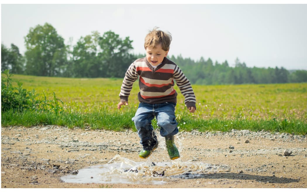 child playing