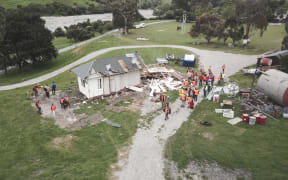 Several geologists from around the world travelled to the Kekerengu fault.
