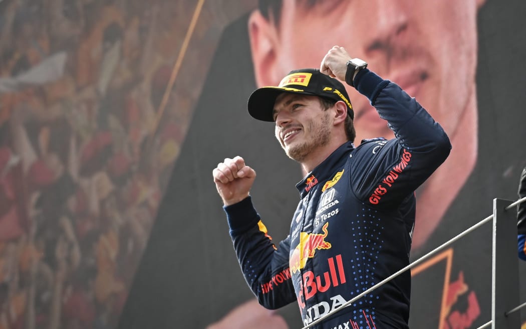 Max Verstappen wins the 2021 Austrian Grand Prix.