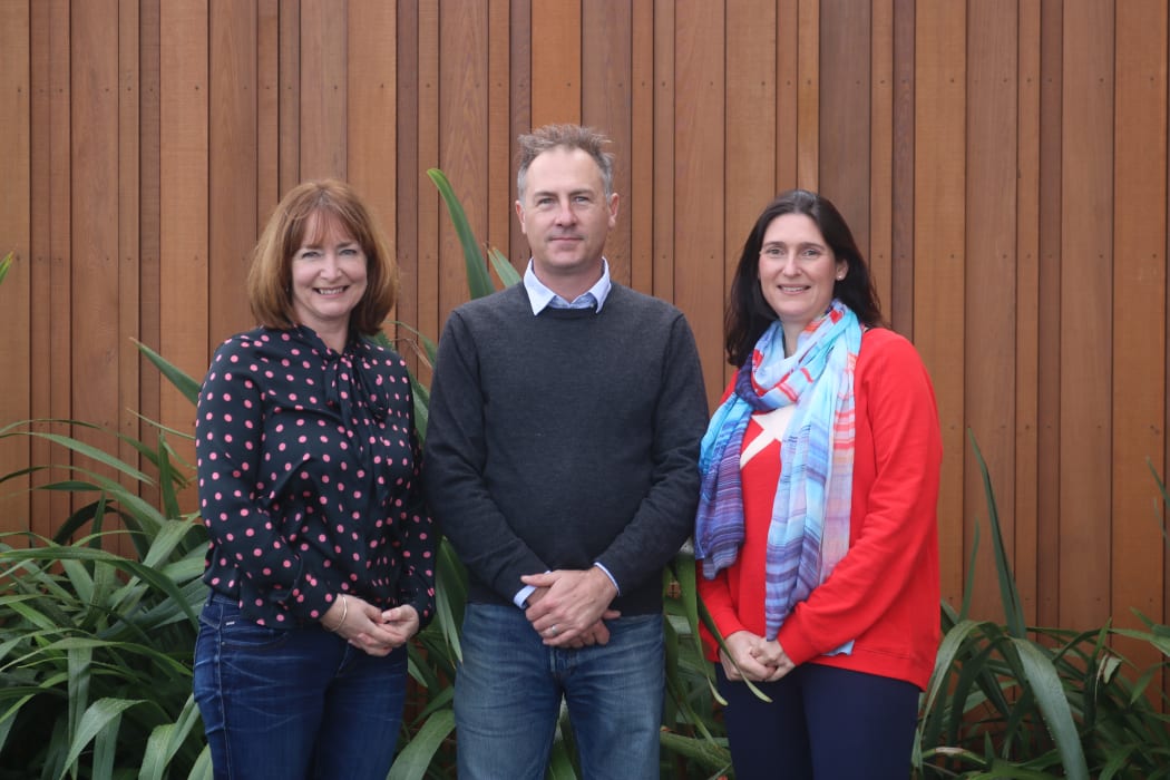 (L-R) Group General Manager Nicole Lawson,  Property and Assets manager Ashley Schierhout, Group Human Relations Manager Sonja Herrmann.