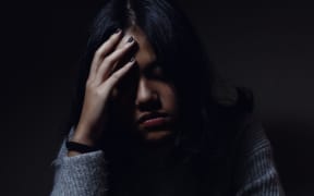 sad young woman