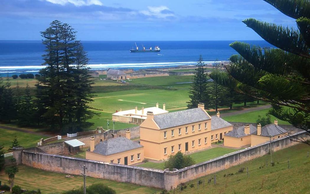 Norfolk Island jail.