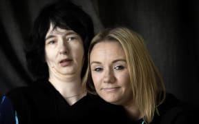 Anna Mills, left, suffers from myotonic dystrophy. Since being removed from an IDEA Services home by her sister Sarah-Jane Mills, her health has improved markedly.