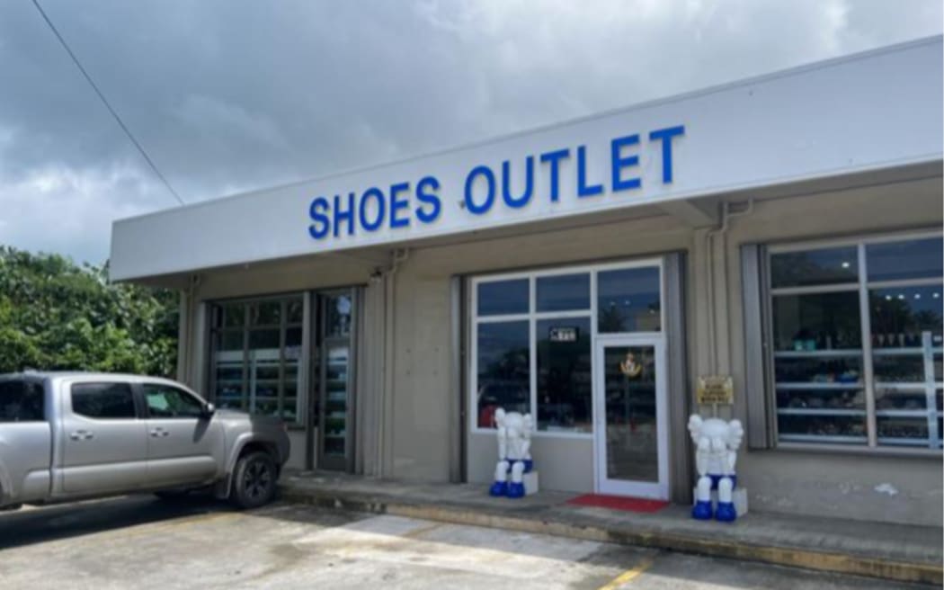 Shoes Outlet, which opened last September along Beach Road in Garapan.