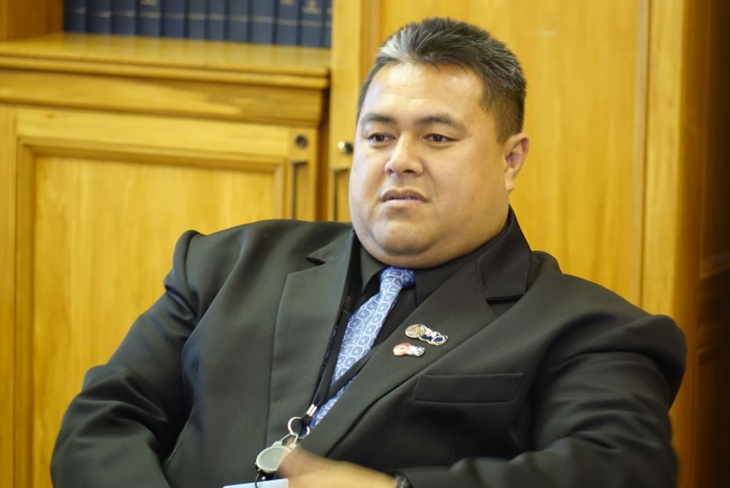 Rakahanga MP Toka Hagai.