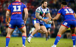 Warriors forward Jazz Tevaga's non-stop work ethic has earnt him a two year contract extension.