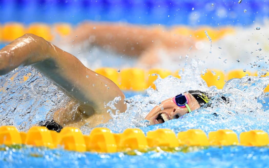 New Zealand swimmer Lauren Boyle.