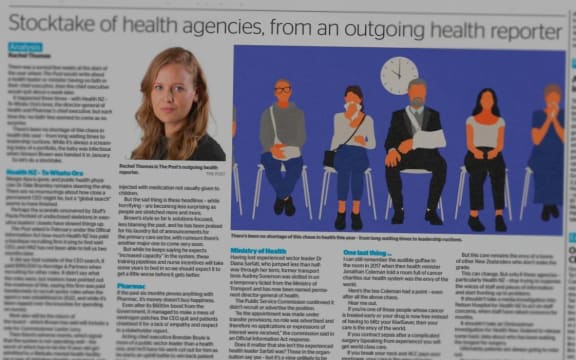 Rachel Thomas leaves the job of health reporter at The Post pondering the problems of reporting the crisis-hit sector.