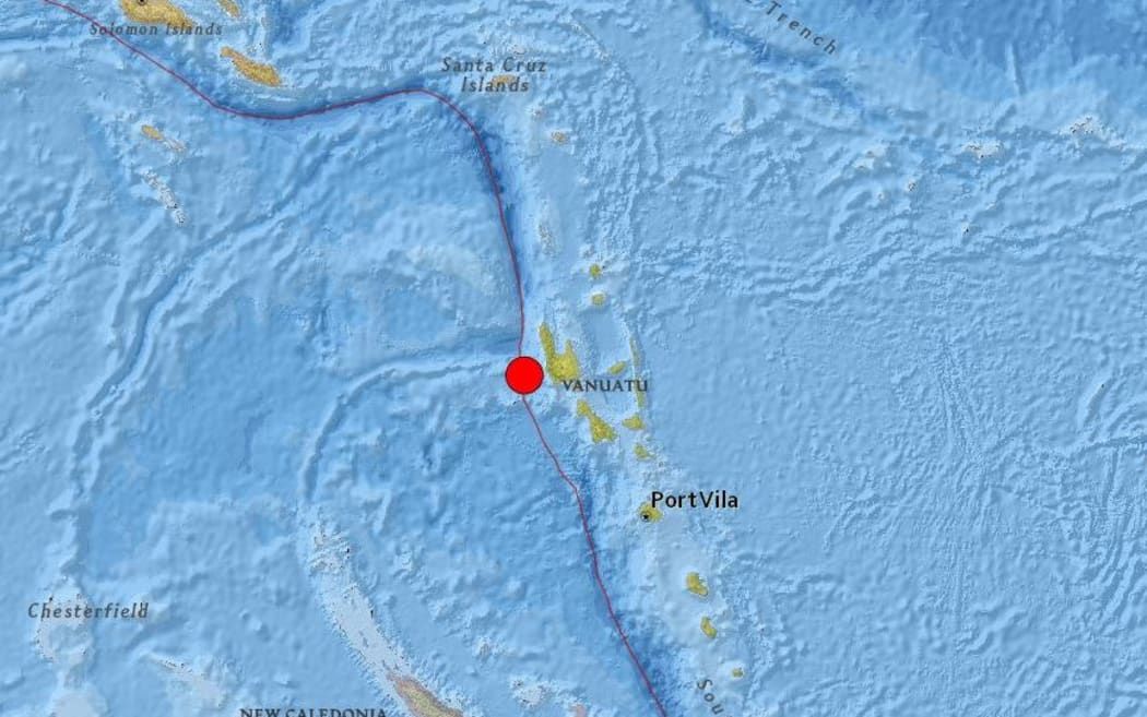 A magnitude 6.5 earthquake struck near Vanuatu on Friday 3 March.