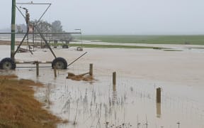 Flooding in Ashburton Forks area and damage to approach to bridge over south branch Ashburton River