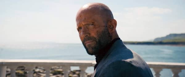 Jason Statham in the film The Beekeeper (2024), directed by David Ayer.