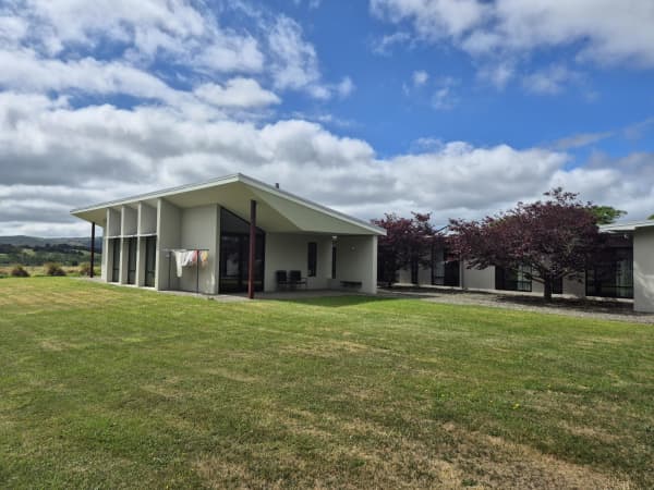 The Kopua Monastery guesthouse was built in 2007 and opened in 2008.