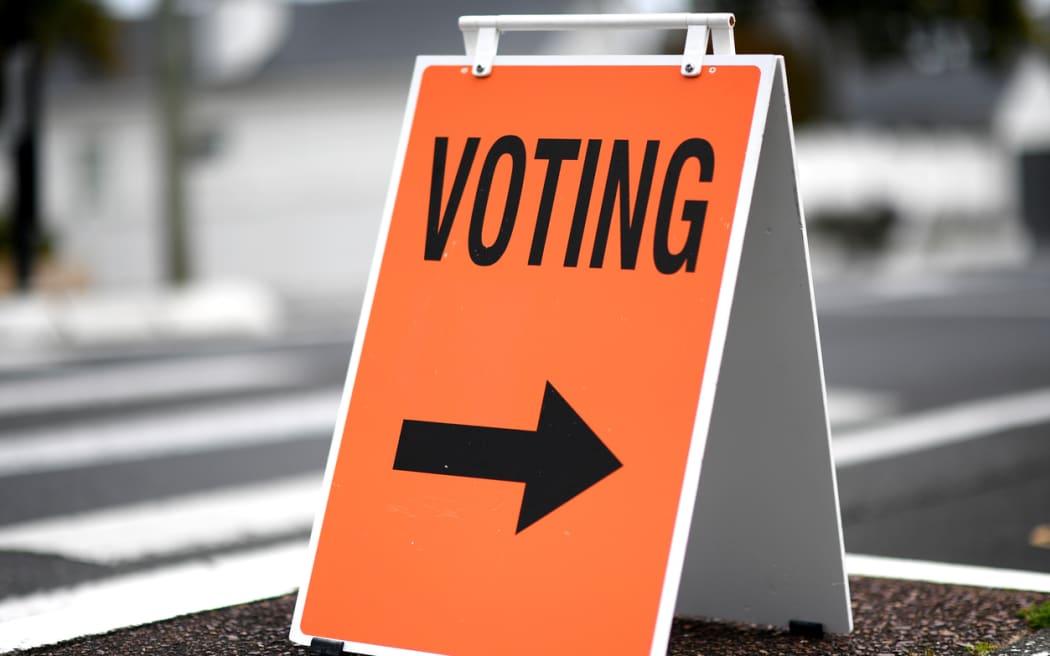 Generic voting sign from Local Democracy Reporting.