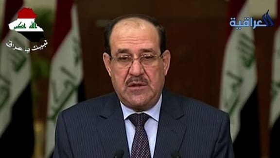 Prime Minister Nouri al-Maliki appealed to Iraqis to unite.