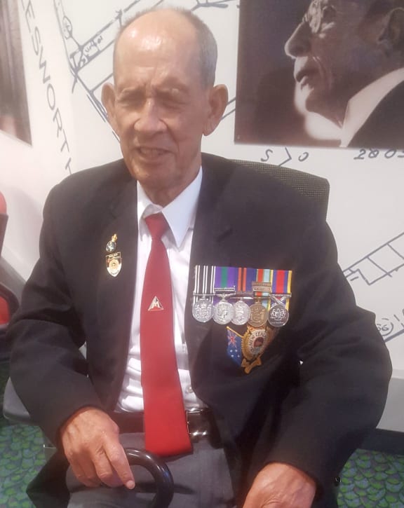 Malayan conflict veteran Pat Edwards