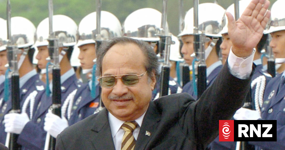 Former Nauru President Ludwig Scotty dies aged 77