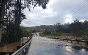 State Highway 1 at Moerewa in Northland.