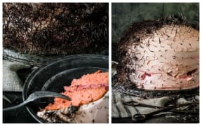 Fiona Hugues' hairy cake