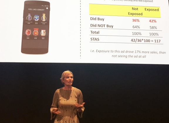 Dr Karen Nelson-Field in Wellington presents her research into how we watch content on screens.