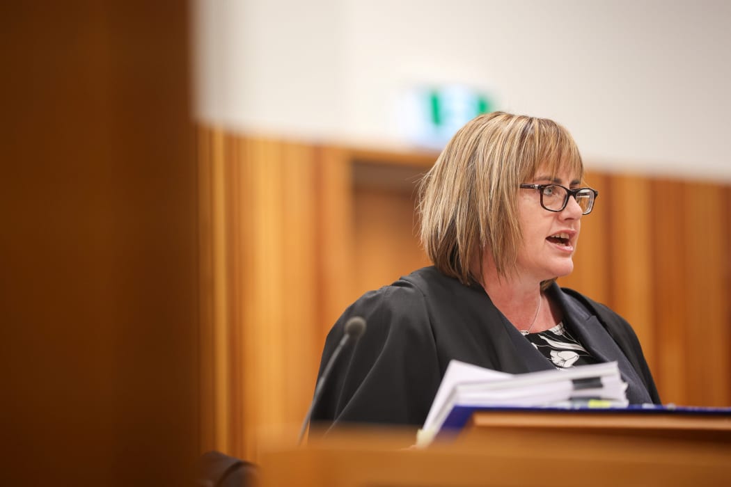 Crown prosecutor Cherie Clarke.