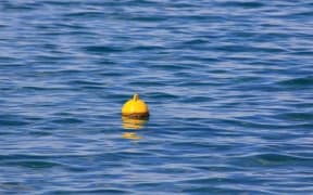 A yellow buoy in the ocean (file photo).