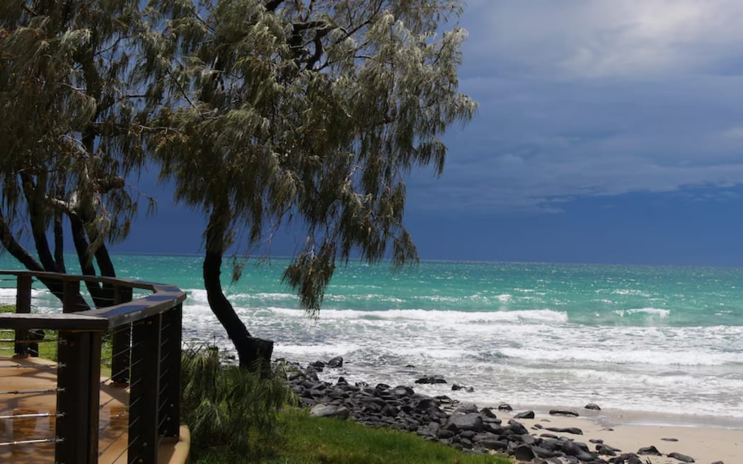 Storms are expected along the southern half of Queensland's coast today. (ABC Wide Bay: Johanna Marie)