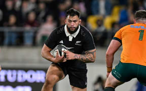 All Blacks prop Tyrel Lomax.
