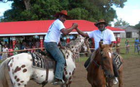 Horse racing on Epi in Vanuatu