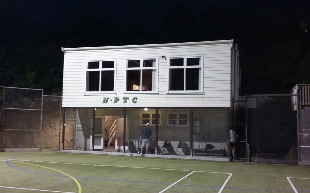 Newlands-Paparangi Tennis Club in Wellington has just nine senior members.